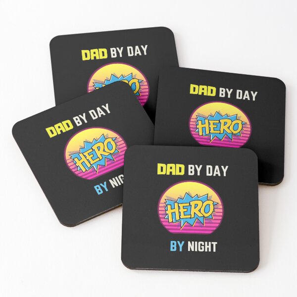 Item preview,  father in the day hero in the night retro designed and sold by billyhendryx.