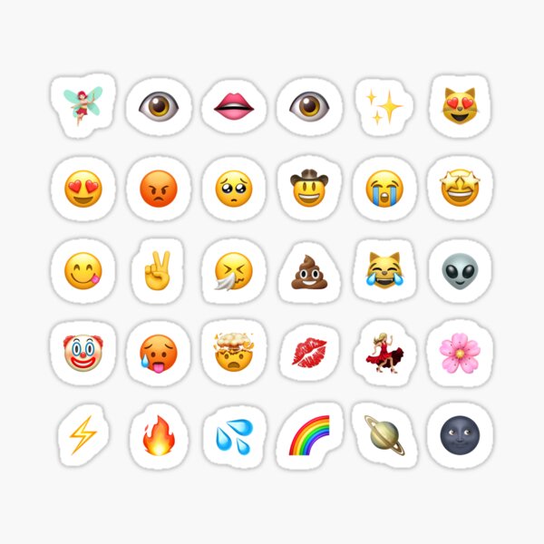 Cursed Emojis Pack Sticker for Sale by Kaito Designs