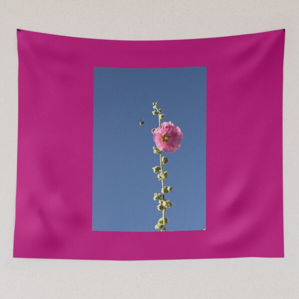 Item preview, Hollyhock and bee designed and sold by Emma  Amies.