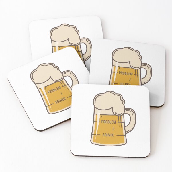 Item preview, Beer Problem Solved designed and sold by printadorable.