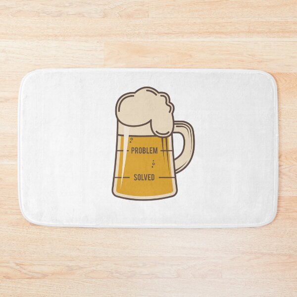 Item preview, Beer Problem Solved designed and sold by printadorable.