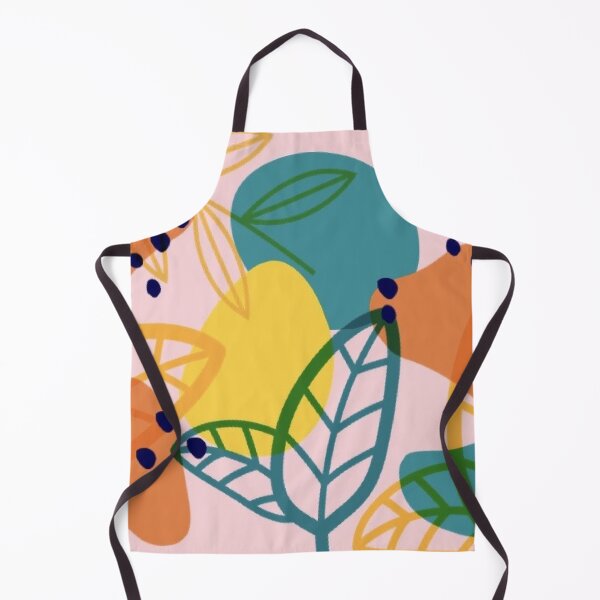 Item preview, abstract bright floral print designed and sold by Julia Santos.