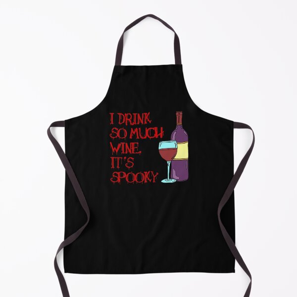 Item preview, I Drink So Much Wine It's Spooky (Halloween) designed and sold by jaycartoonist.