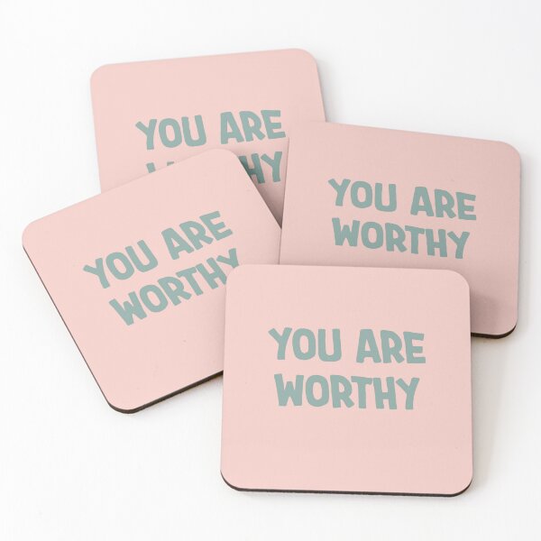 Item preview, you are worthy designed and sold by Elizabeth Cox.