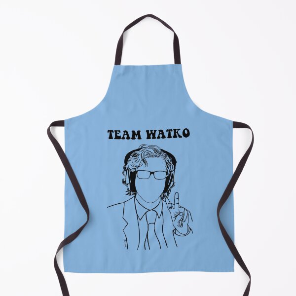 For friends and fans of British radio presenter, Watko. Apron