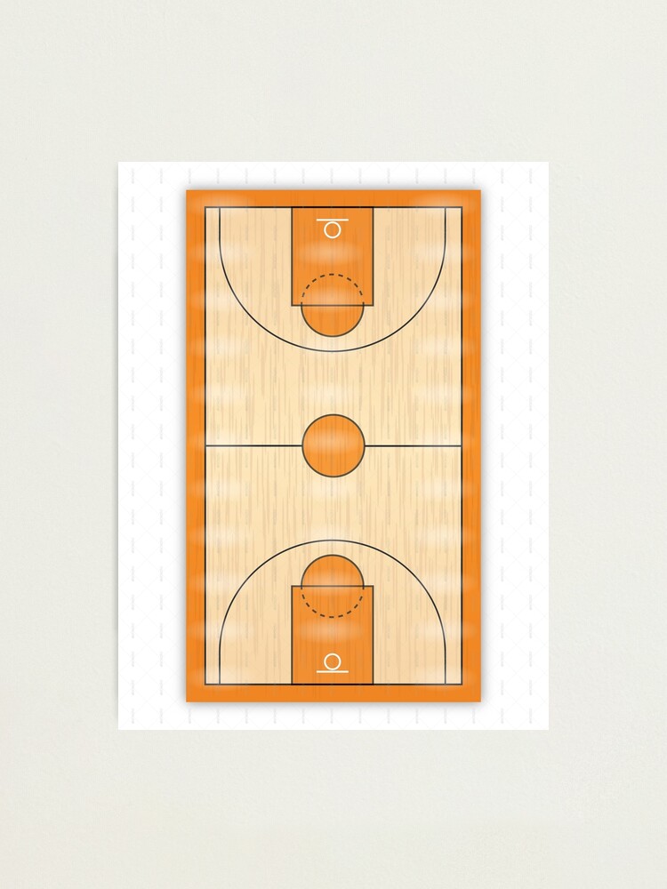 basketball court Photographic Print