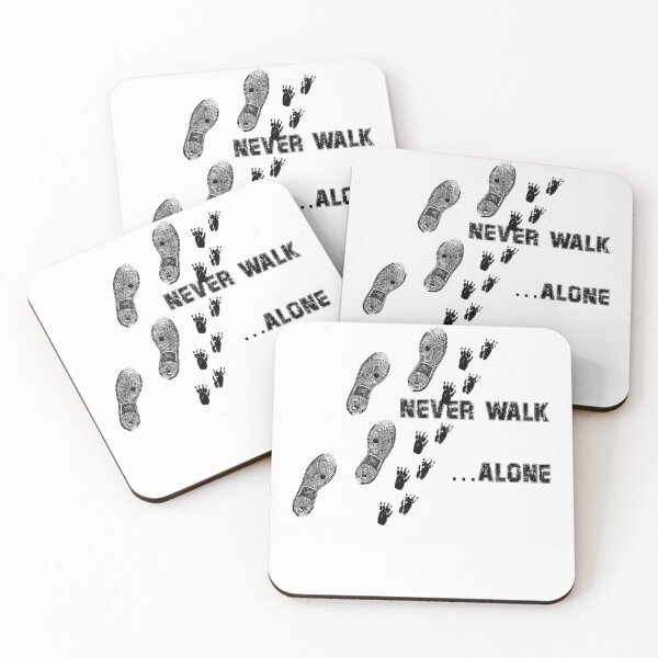 Item preview, Never walk alone meerkat paw paw print designed and sold by DerNerd.
