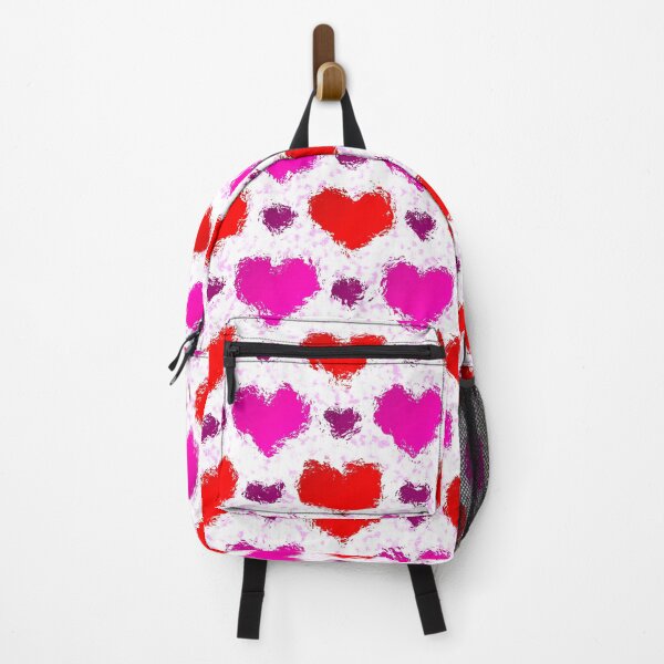 Item preview, Pretty Pink and Red Painted Love Hearts designed and sold by MarkUK97.