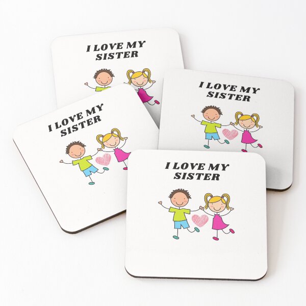 Item preview, I love my sister designed and sold by KidsClothing.