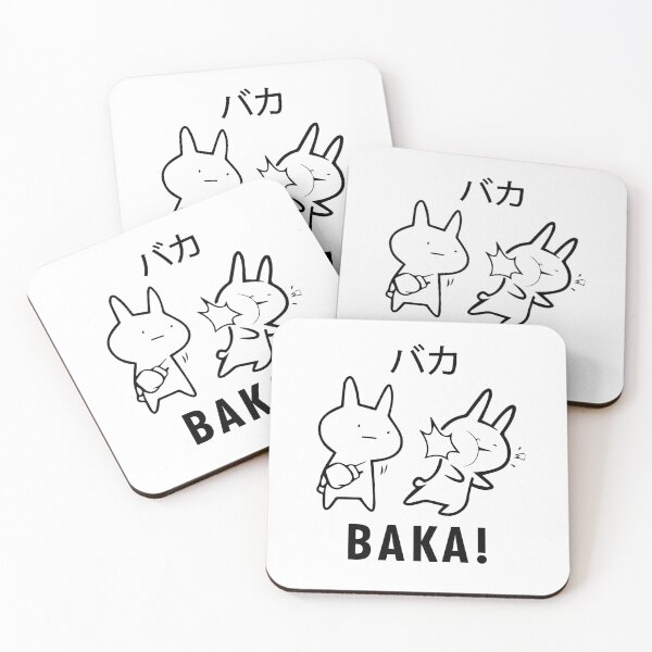 Item preview, Baka Rabbit Funny Japanese word Anime Otaku Gift designed and sold by CHAMSING INK.