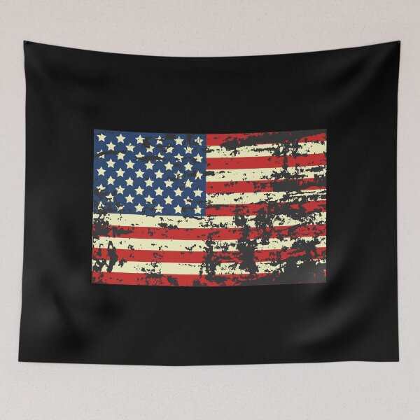Item preview, Retro USA Flag - Proud American Vintage designed and sold by m95sim.