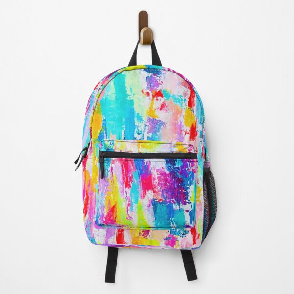 Item preview, Neon Bright Abstract Painting Print designed and sold by The Artwerks.