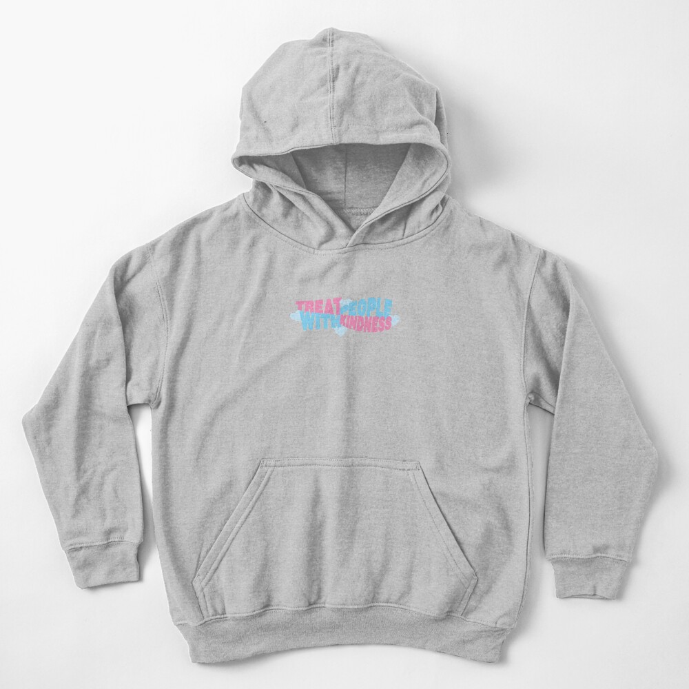 pink and blue tpwk Kids Pullover Hoodie