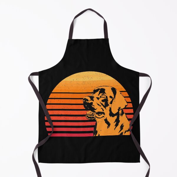 Labrador Retriever Vintage dog - Labrador Retriever DAD and MOM Gift Apron