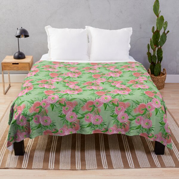 Item preview, Painted Floral Pattern designed and sold by indiebeetees.
