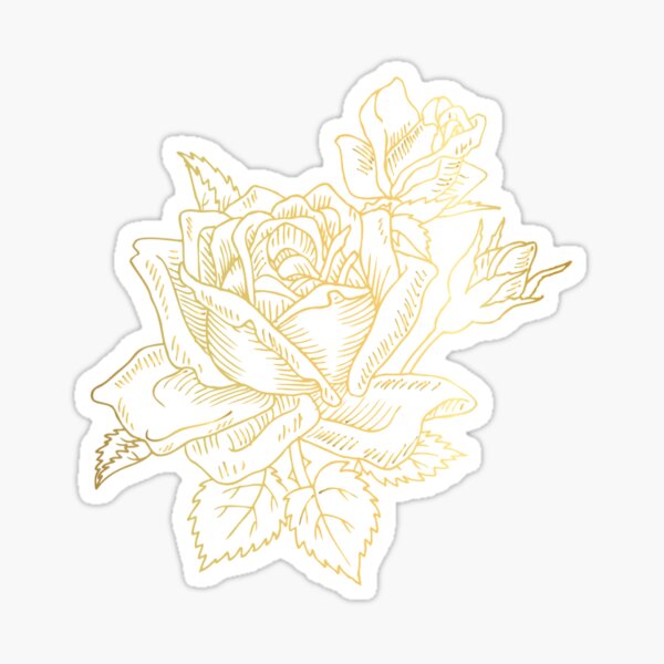 Item preview, Golden rose designed and sold by H2Kaur.