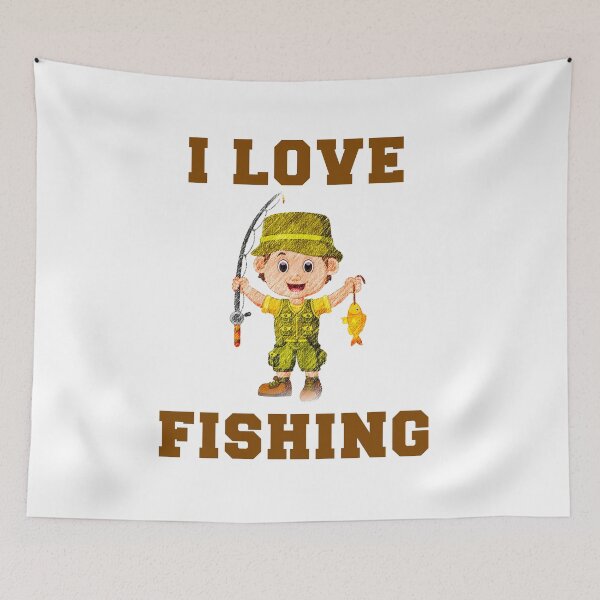 Item preview, I love fishing designed and sold by ThommyBLN.