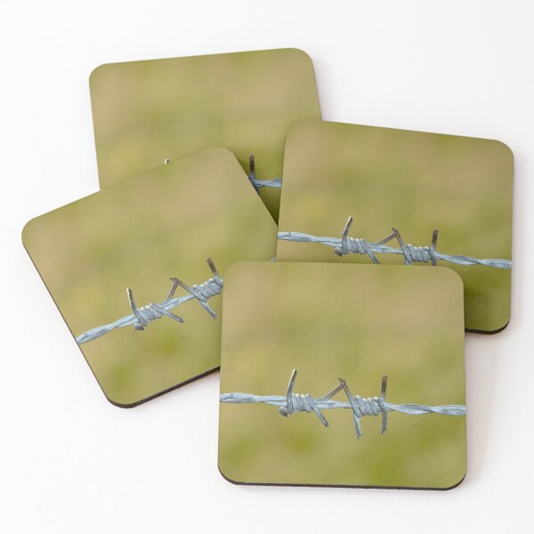 Item preview, Barbed wire fence designed and sold by Claudia-Evans.