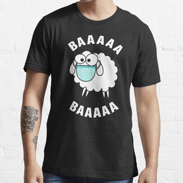 Sheep Mask BAAAAA BAAAAA Essential T-Shirt