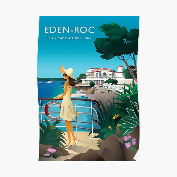 EDEN ROC VINTAGE Poster
