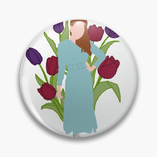 Item preview, Mary Kate Wiles in tulips designed and sold by luluanne.