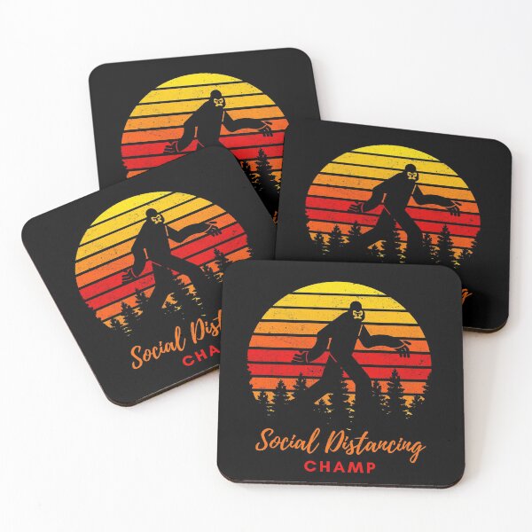 Item preview, Social Distancing Champion Big Foot / Yeti Funny designed and sold by WildWoyages.