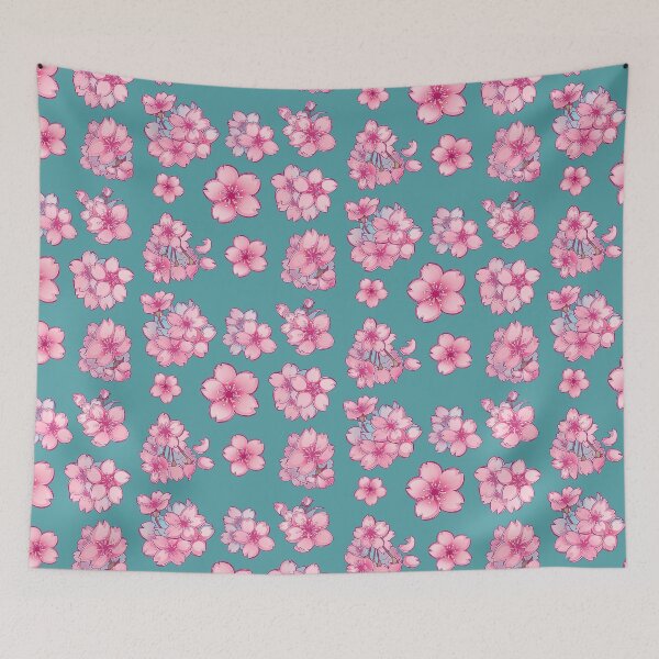 Item preview, Cute Aesthetic Spring Cherry Blossoms in Bloom  designed and sold by Niftjie.