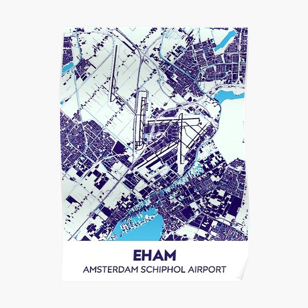 EHAM schiphol Poster