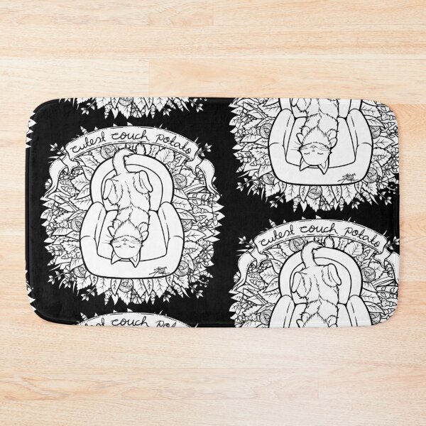 Item preview, Cute Couch Potato Cat Illustration designed and sold by ZaryaKiqo.