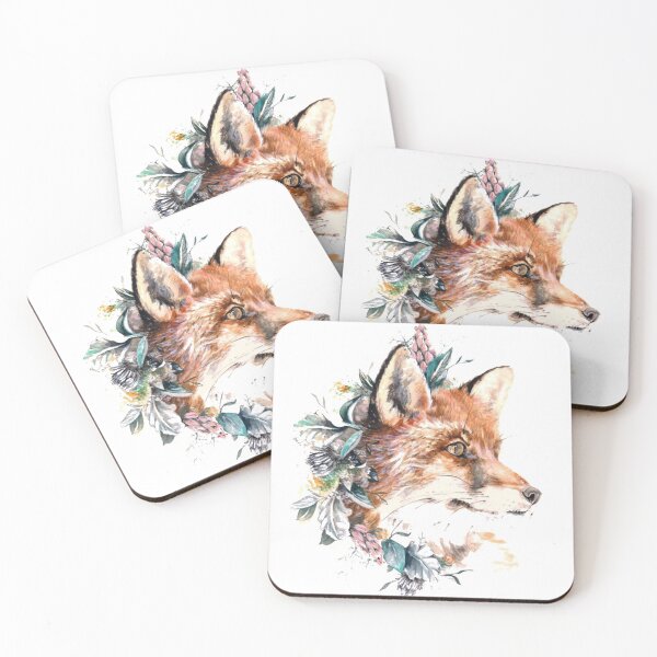 Artikelvorschau, Fuchs in einem Busch entworfen und verkauft von Designs By Creation.