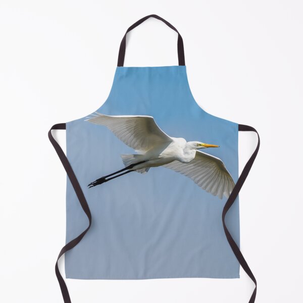 Item preview, Great White Egret Flying in a Blue Sky designed and sold by Jon Shore.