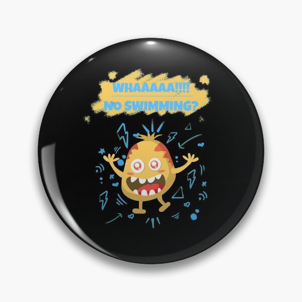 Item preview, Whaaa Geen Zwemmen? WHAAAA NO SWIMMING? designed and sold by Zwembad Vergelijker.