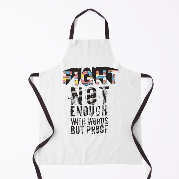 Item preview, Fight Not Enough With Words But Proof designed and sold by darknessjeff86.