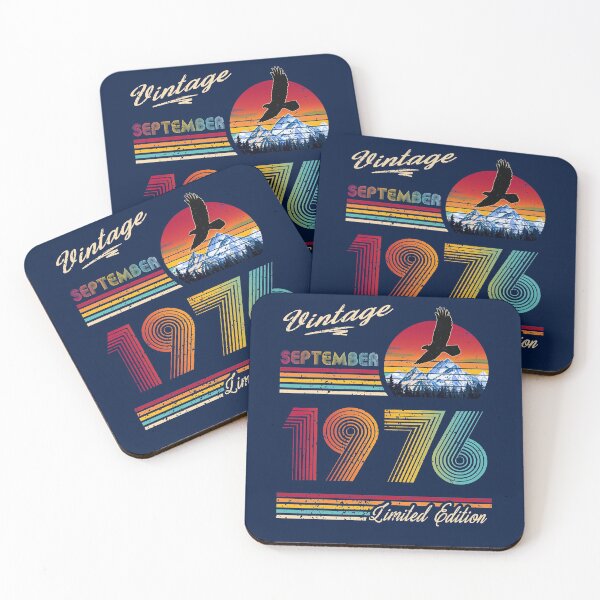 Item preview, September 1976 Birthday designed and sold by GreenSplash.