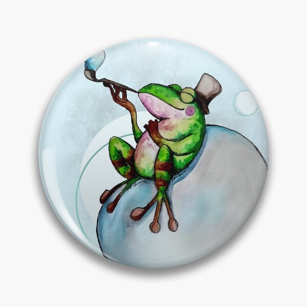 Item preview, Cheerful frog designed and sold by Aquelle.