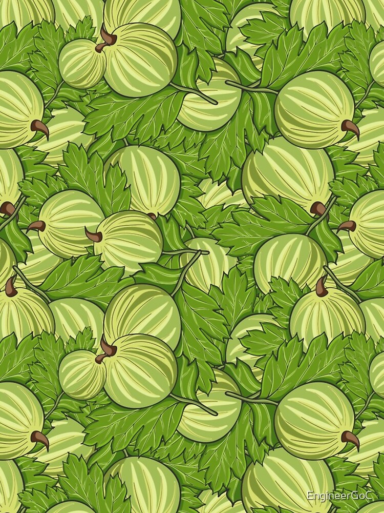 Thumbnail 4 of 4, iPhone Case, Gooseberry pattern designed and sold by EngineerGoC.
