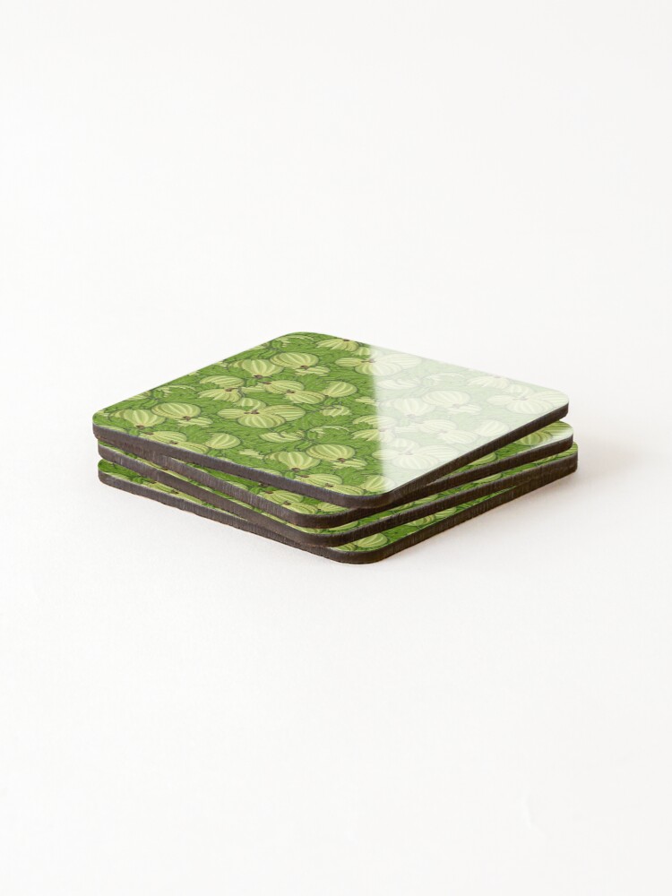 Thumbnail 4 of 5, Coasters (Set of 4), Gooseberry pattern designed and sold by EngineerGoC.