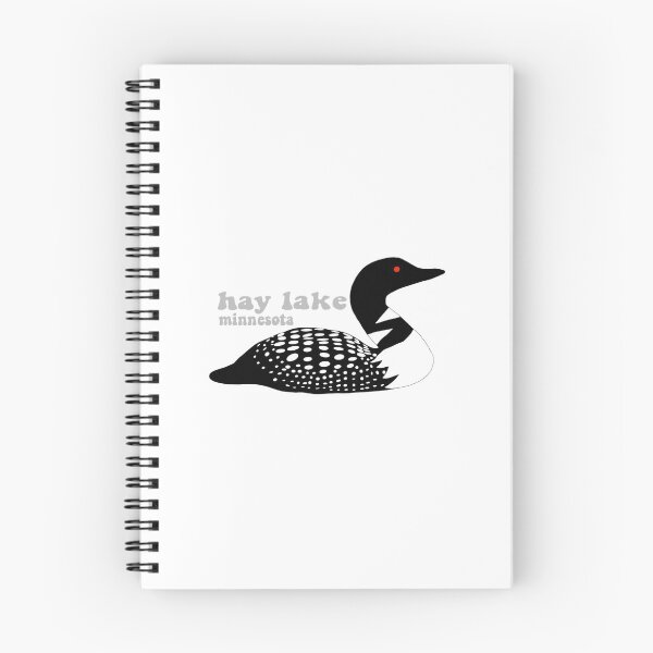 Item preview, Grey Hay Lake Minnesota Loon designed and sold by BP-PRINTS.