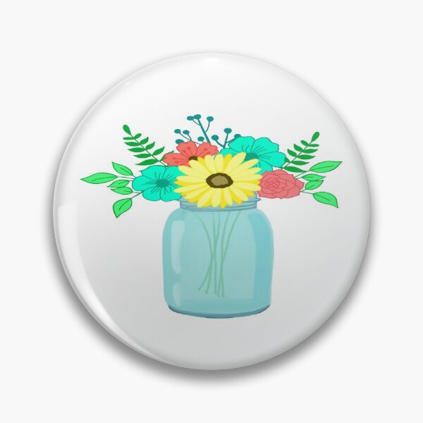 Item preview, Mason Jar Floral Bouquet designed and sold by MLD112.