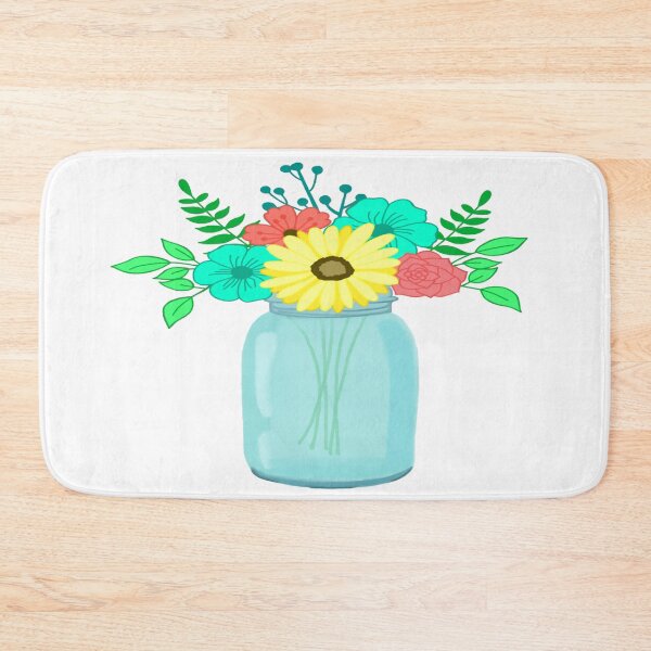 Item preview, Mason Jar Floral Bouquet designed and sold by MLD112.
