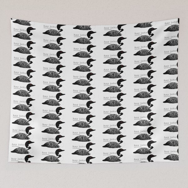 Item preview, Grey Hay Lake Minnesota Loon designed and sold by BP-PRINTS.