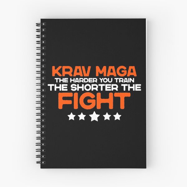 Item preview, Gift Idea Krav Maga The harder you train, the shorter the fight designed and sold by Nessshirts.