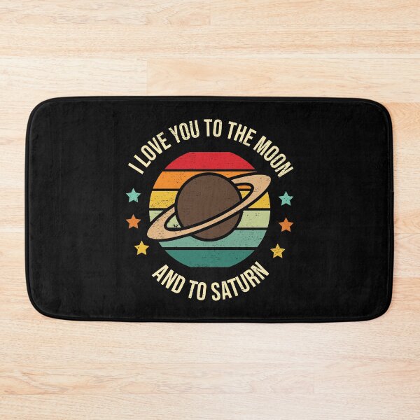 Item preview, Love you to the moon and to saturn  designed and sold by akshitamishra.