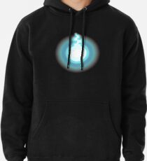 Leuchtende blaue Seele Hoodie