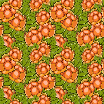 Artwork thumbnail, Cloudberry pattern by EngineerGoC