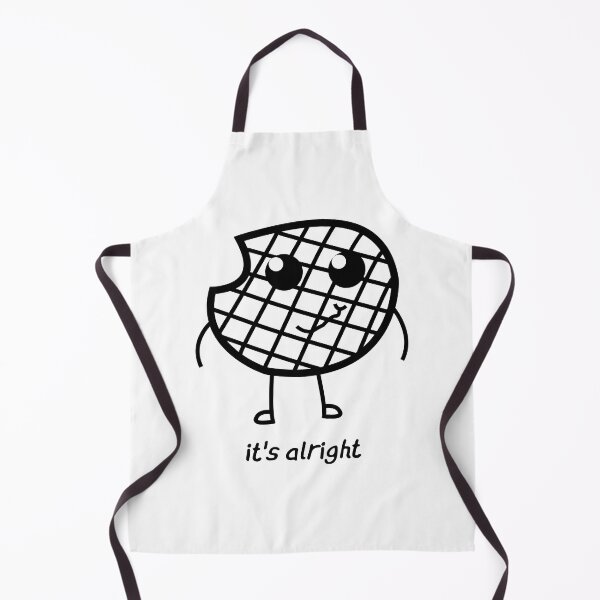 Item preview, "It's Alright" Uneasy Waffle designed and sold by heartoffiction.