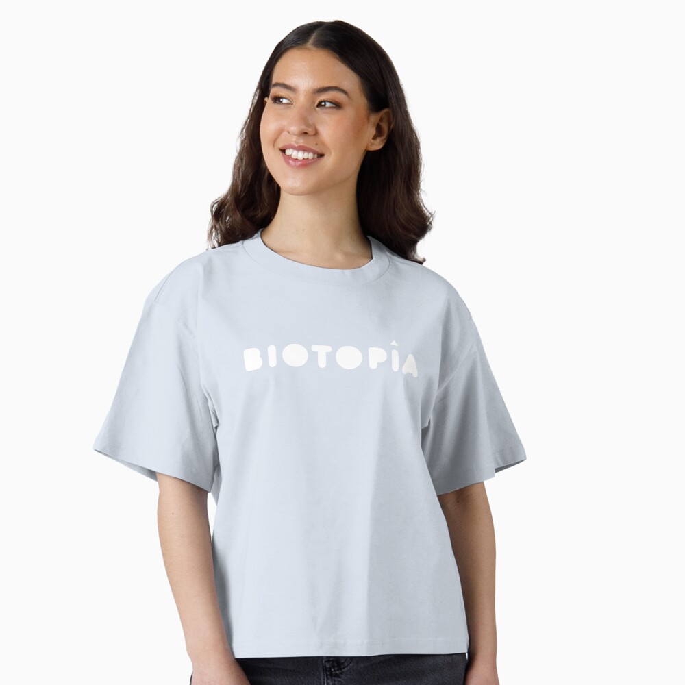 Vista previa del artículo con la obra «Camiseta holgada», diseñado y vendido por biotopia.