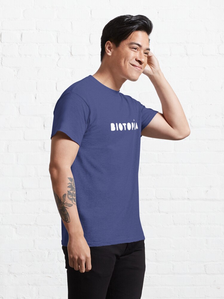 Imagen 5 de 7, Camiseta clásica con la obra Logo de Biotopía, diseñada y vendida por Biotopía Shop.