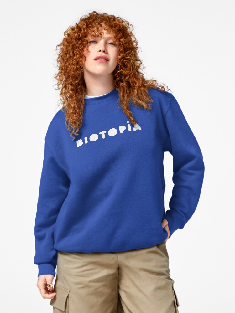 Imagen 4 de 7, Sudadera sin capucha con la obra Logo de Biotopía, diseñada y vendida por biotopia.