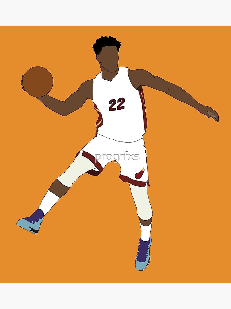 Jimmy Butler Cartoon Greeting Card By Progrfxs Redbubble